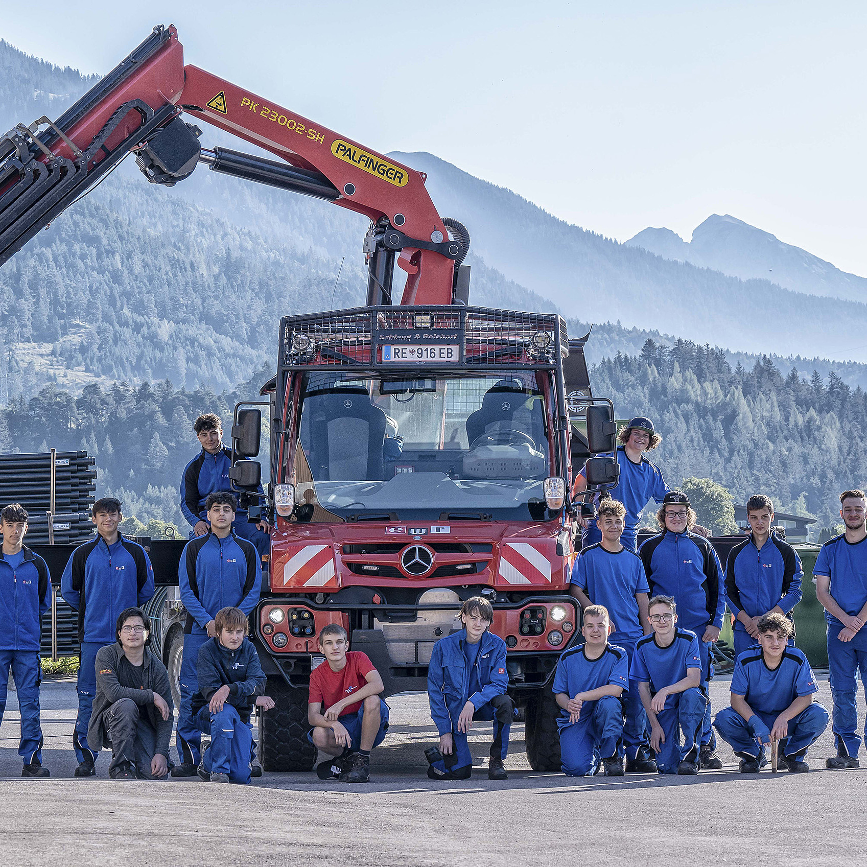 Gruppenfoto Lehrlinge